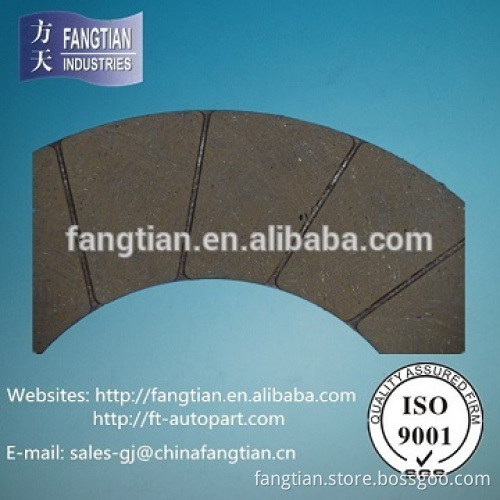 Best Quality Asbestos-free Material Tractor Clutch Facing